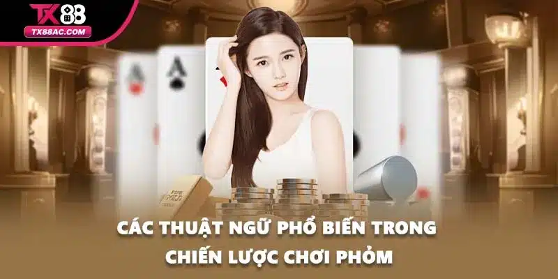Các thuật ngữ phổ biến trong chiến lược chơi Phỏm